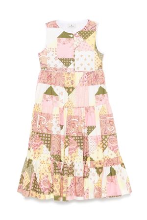 pink cotton dress ETRO KIDS | GW1A52P0475528MC